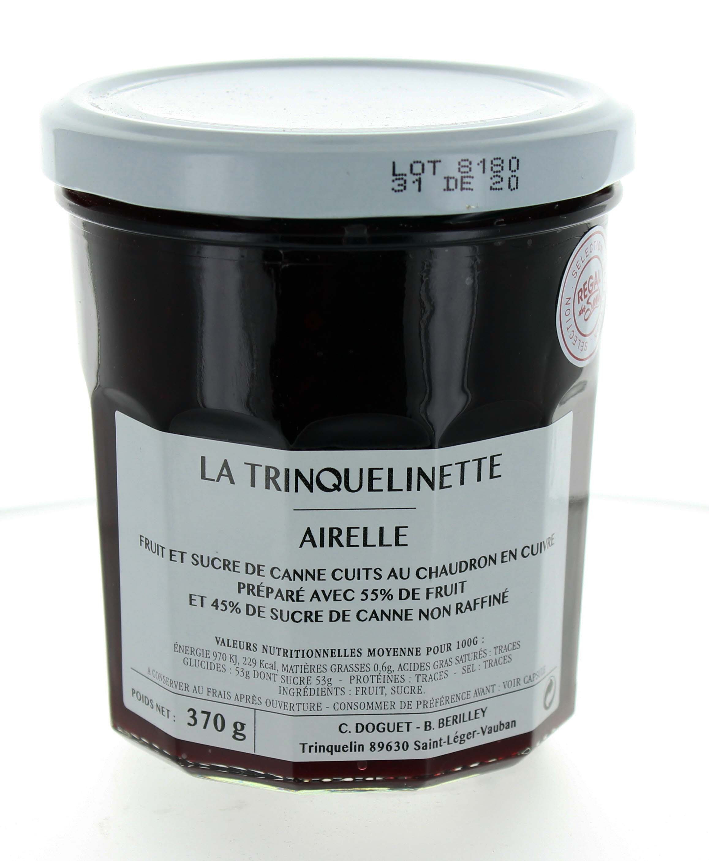 Confiture d'airelle - La trinquelinette