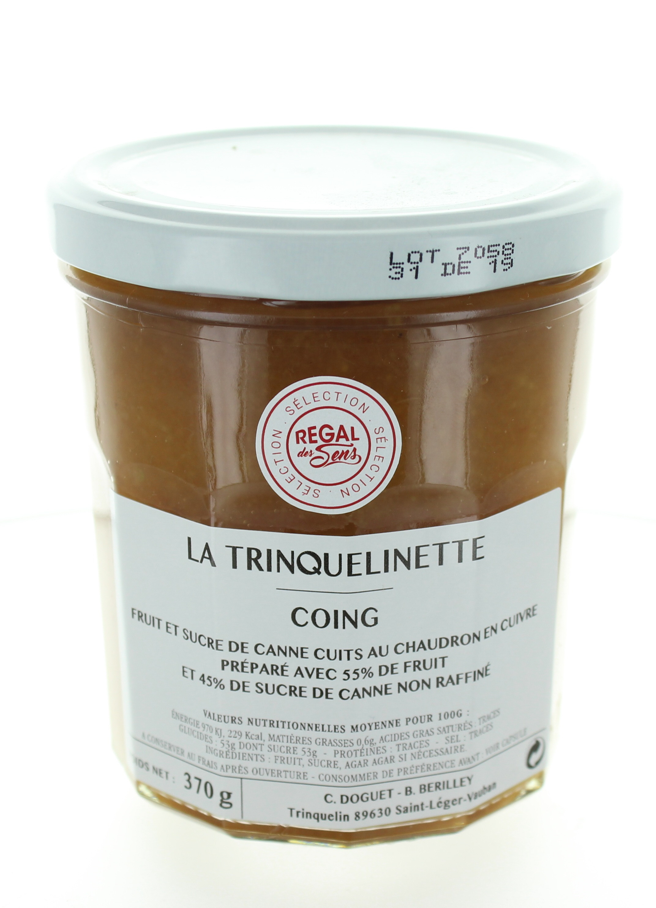 Confiture de Coing - La trinquelinette