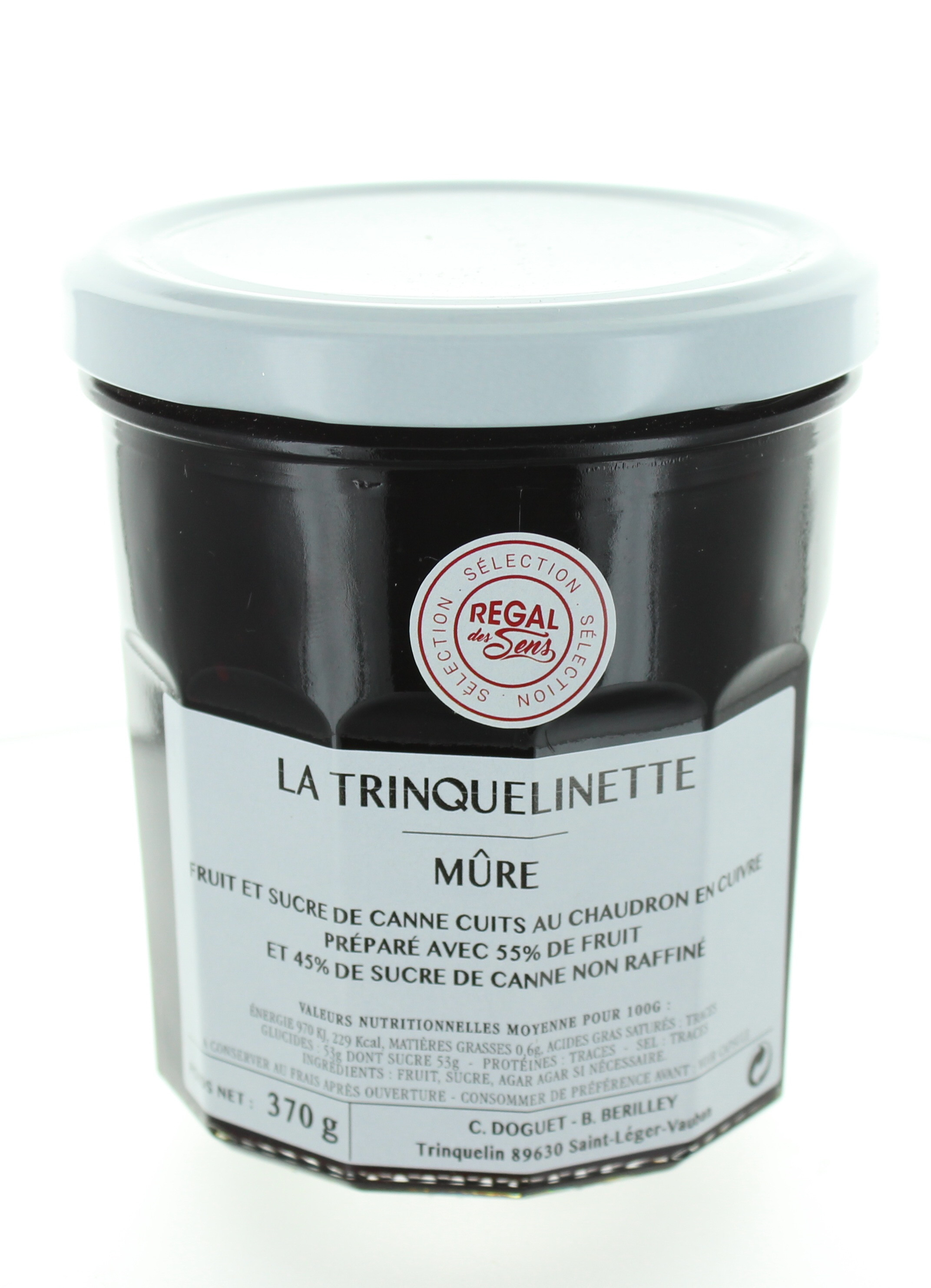 Confiture de Mûre sauvage - La trinquelinette