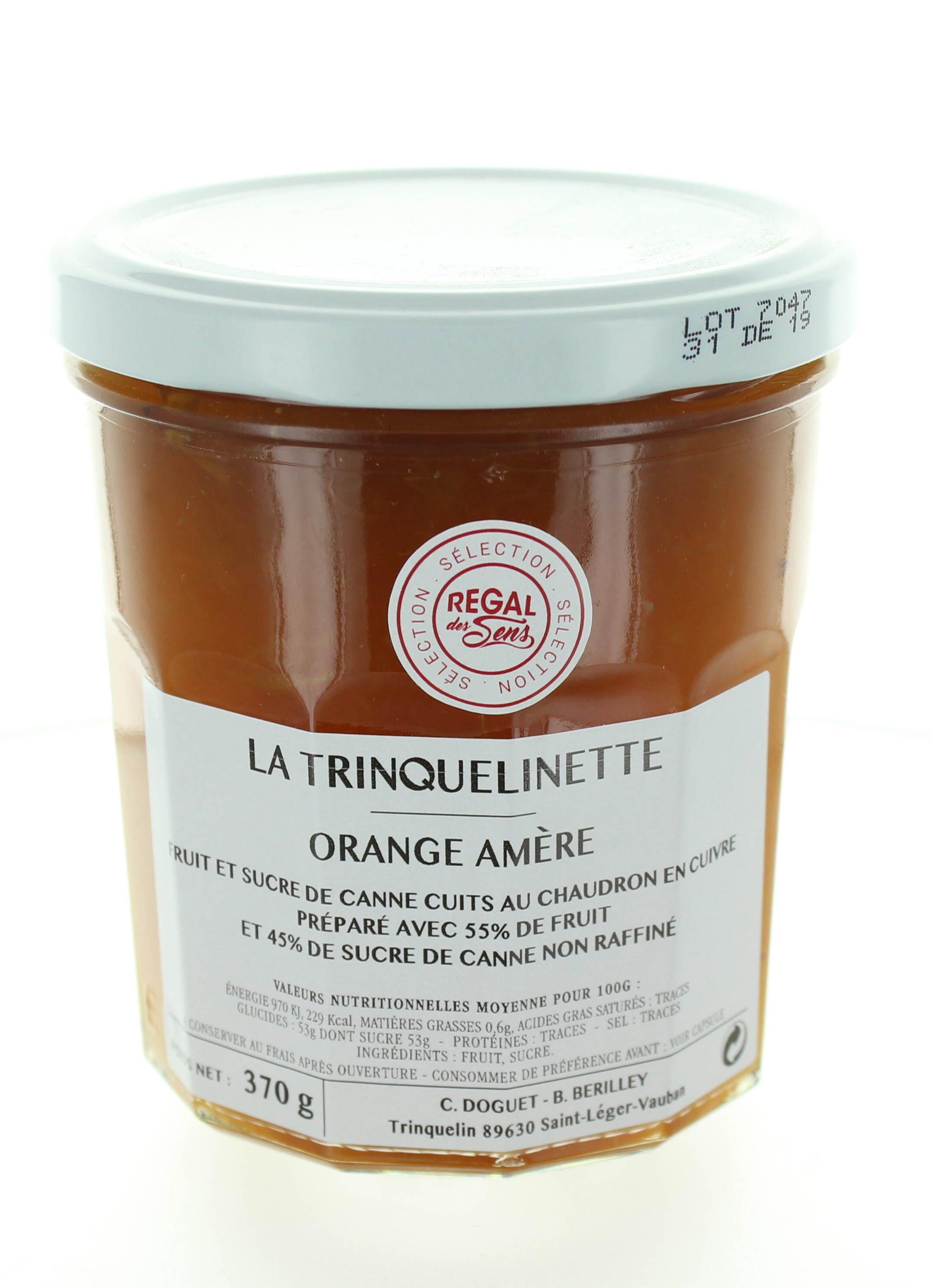 Confiture d'Orange amère - La trinquelinette