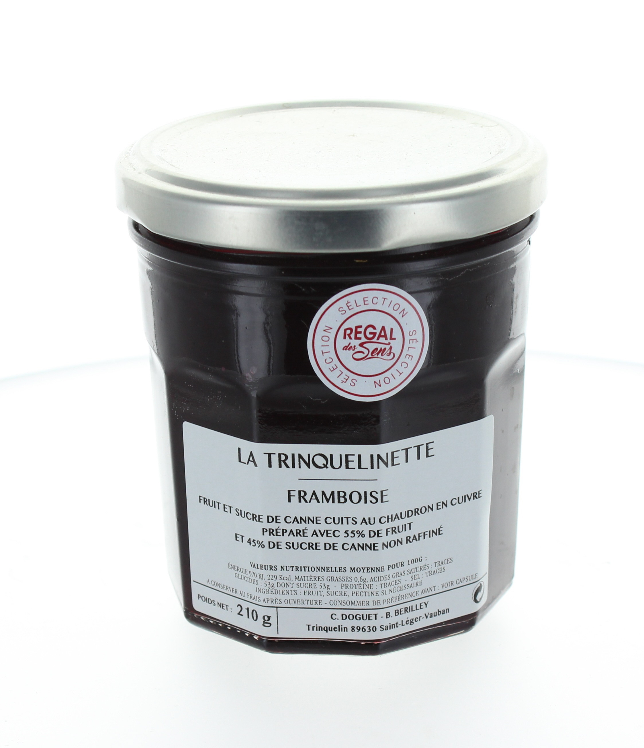 Gelée de Framboise - La trinquelinette