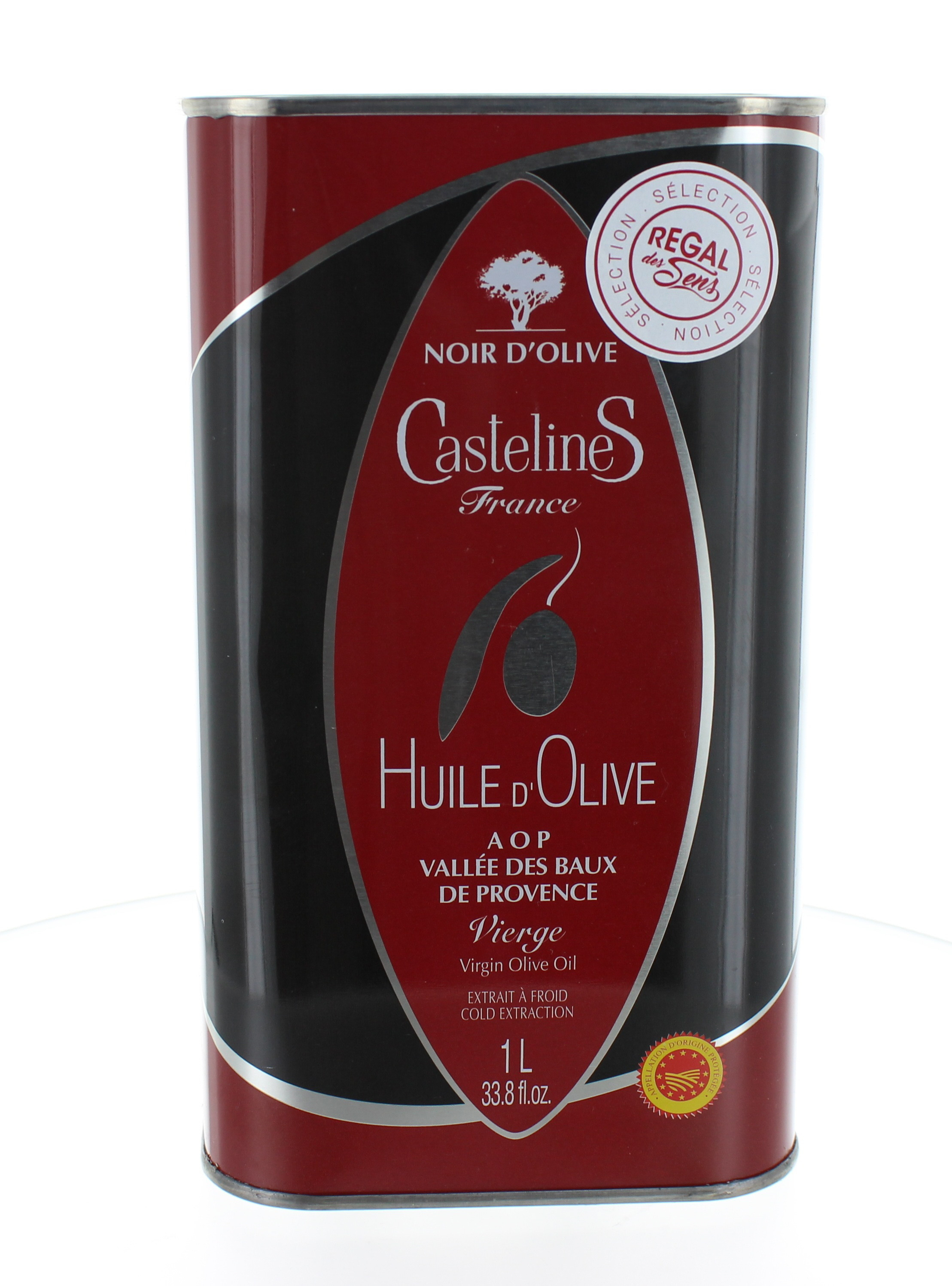 Huile d'olive des Baux de Provence - Fruité noir - Regal des Sens