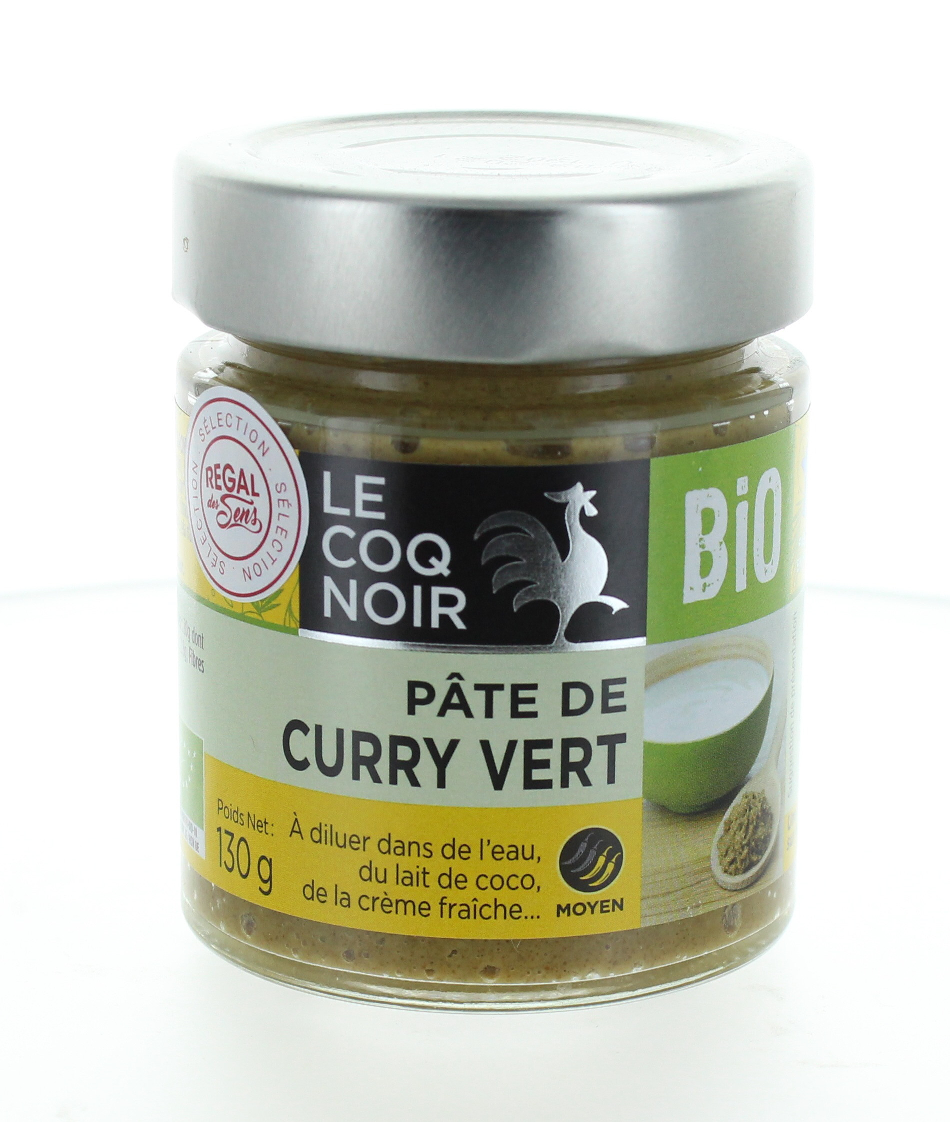 Pâte de curry vert - Bio