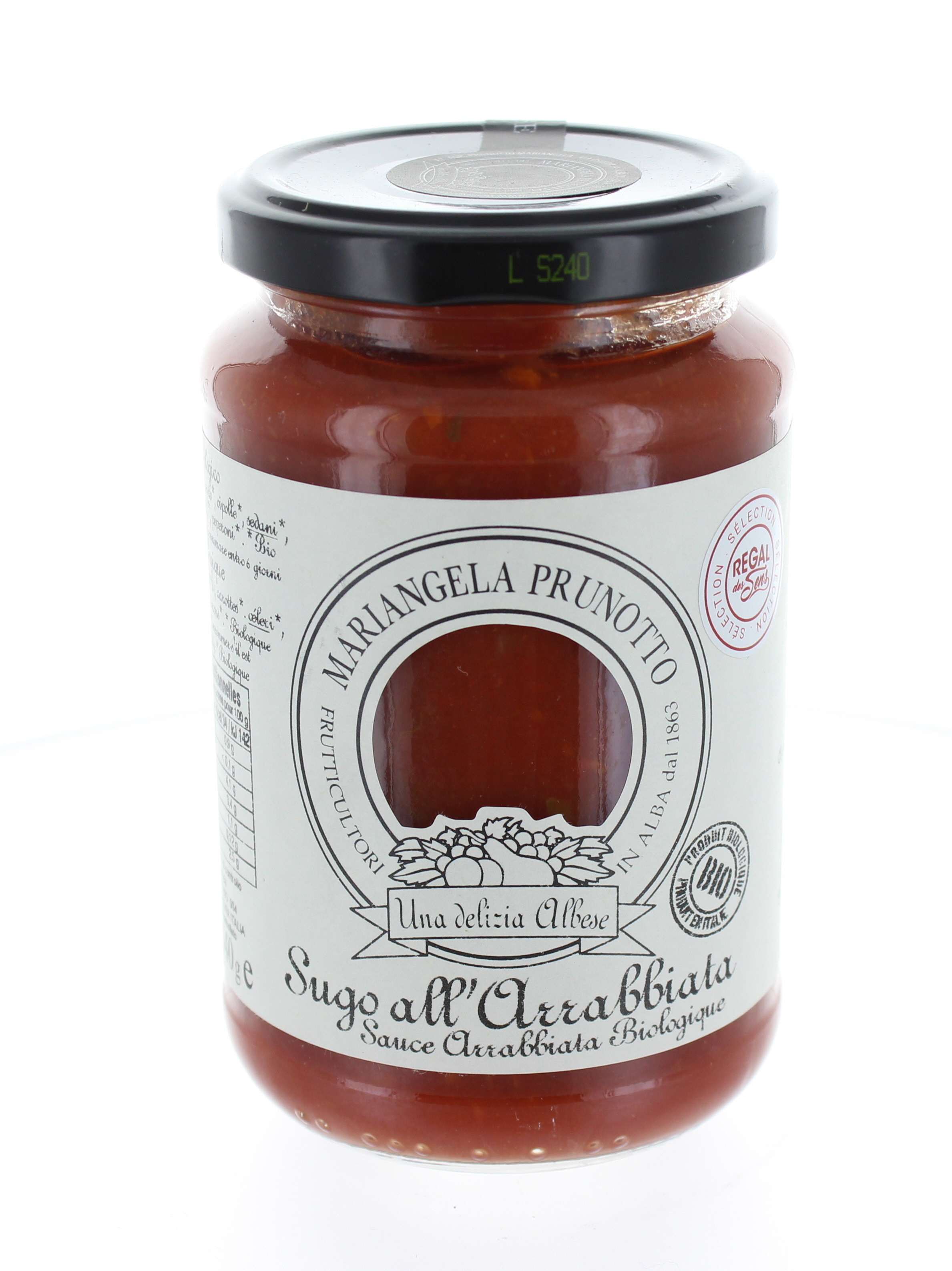 Sauce Tomate all'arrabiata Bio - Regal des Sens