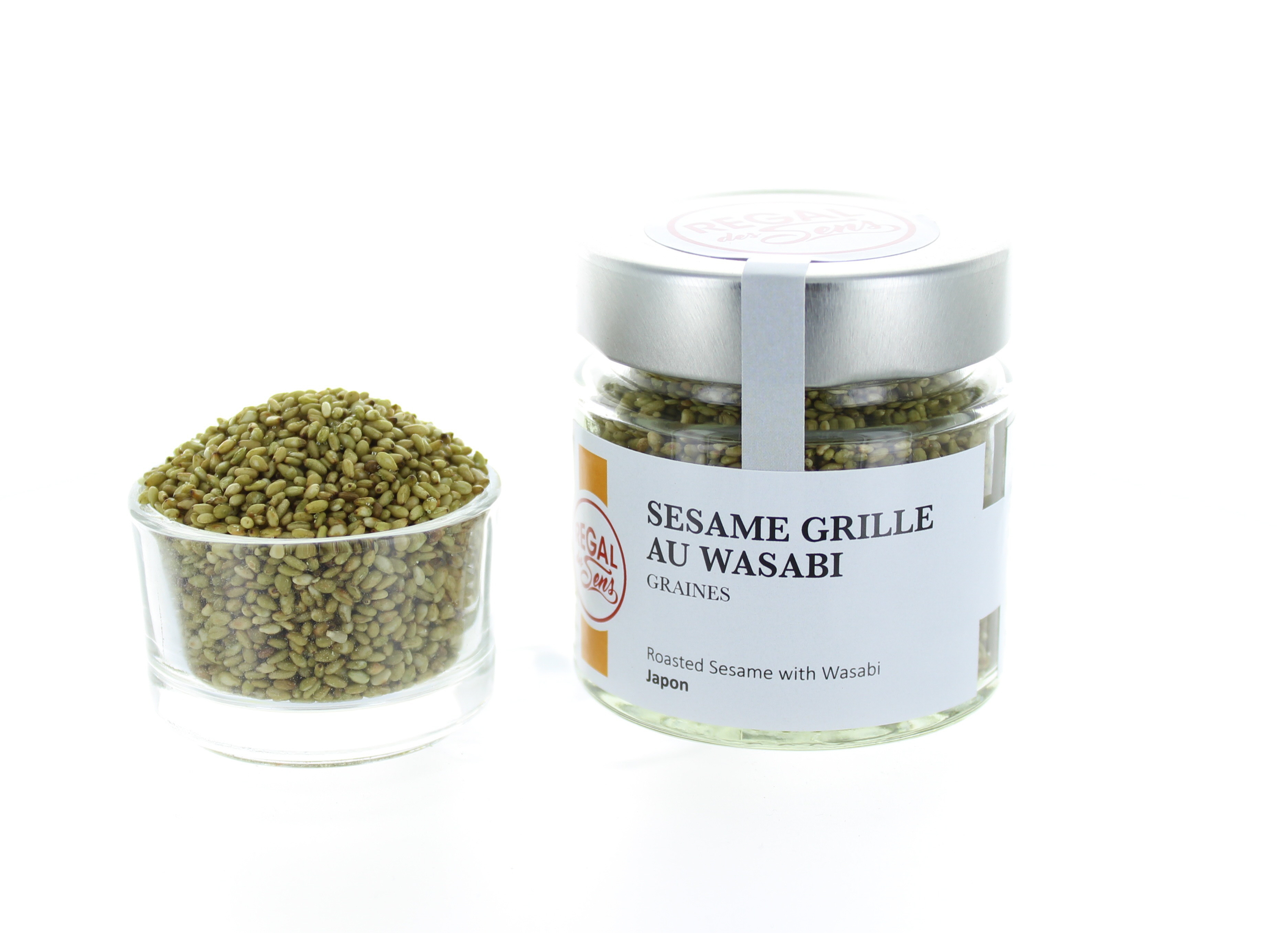 Sésame grillé au wasabi