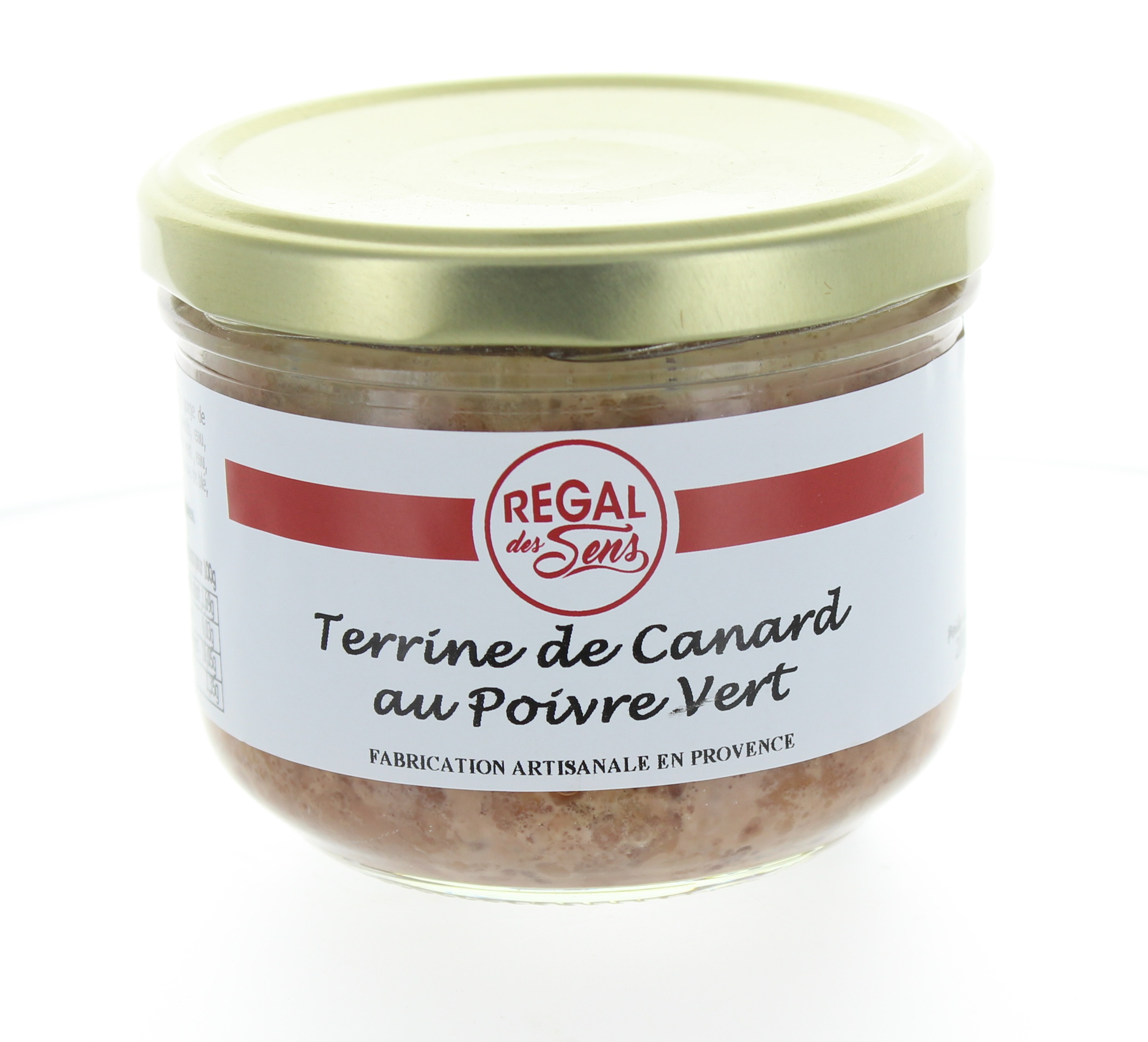 Terrine de canard au poivre vert- Regal des Sens