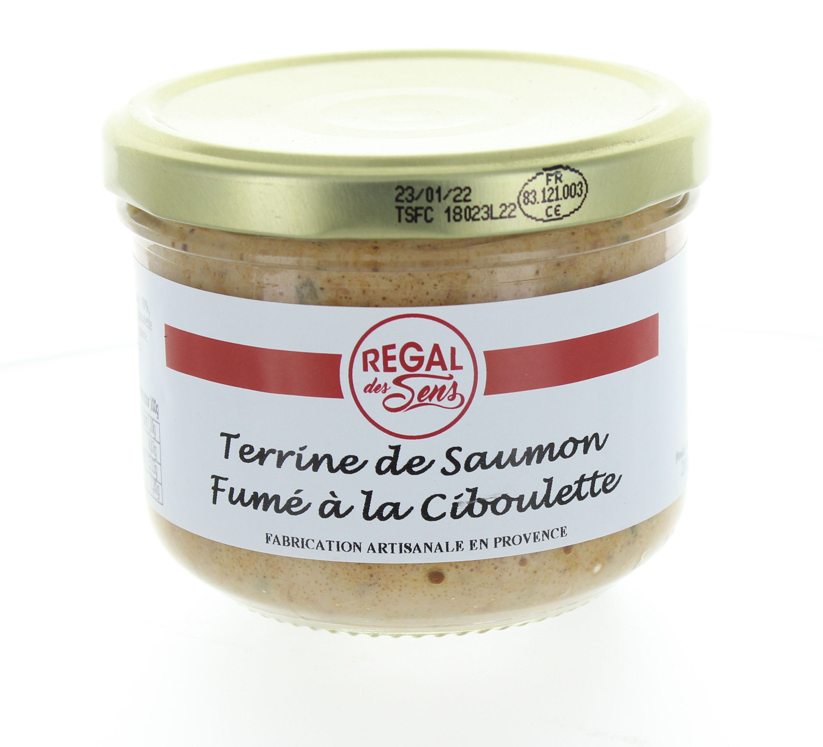 Terrine de saumon fumé à la ciboulette - Regal des Sens