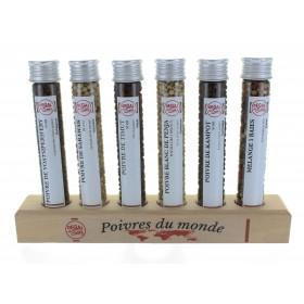 Coffret "Les Poivres du Monde"