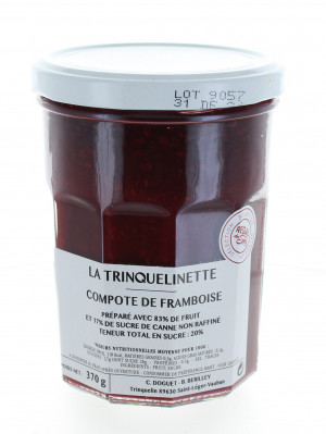 Compote de Framboise - La trinquelinette