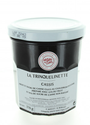 Confiture de Cassis - La trinquelinette