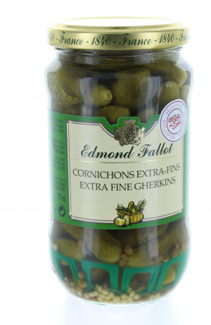 Cornichons Extra-fins au vinaigre- Fallot