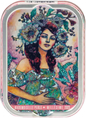 Sardines Millésimées 2023 Delphine Cossais «  Mlle Perle heureuse »