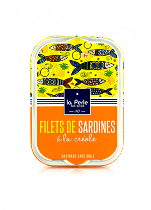 Filets de sardines sans huile à la créole