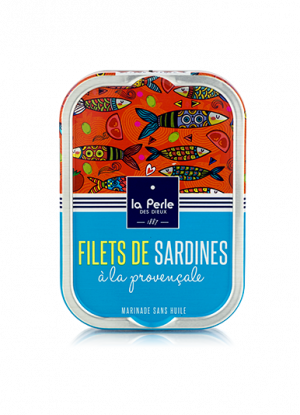 Filets de sardines sans huile à la provençale