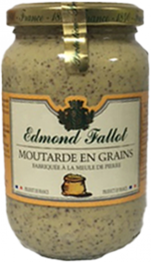 Moutarde en grains - pot de 380 g