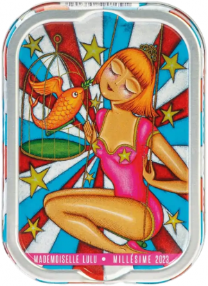 Sardines Millésimées 2023 Coralie Joulin «  Mlle Lulu et le trapeze »