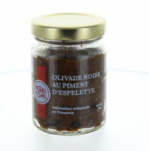 Olivade noire au piment d'Espelette - Regal des Sens