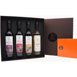 Coffret Box - Vinaigre balsamique - Blanc - Figue - Framboise - Gingembre