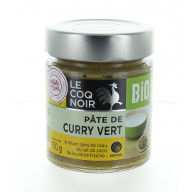 Pâte de curry vert - Bio