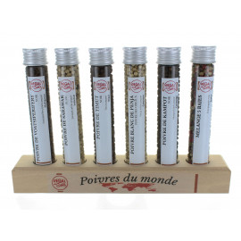 Coffret "les poivres du monde" - Regal des Sens