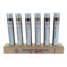 Coffret "les poivres du monde" - Regal des Sens