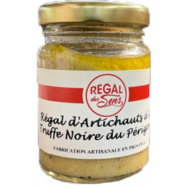 Régal d'artichaud à la truffe noire du Périgord