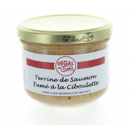 Terrine de saumon fumé à la ciboulette - Regal des Sens