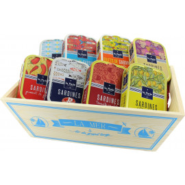 Coffret cadeau gourmand Coffret cadeau gourmand "Un amour de sardines"- Regal des Sens